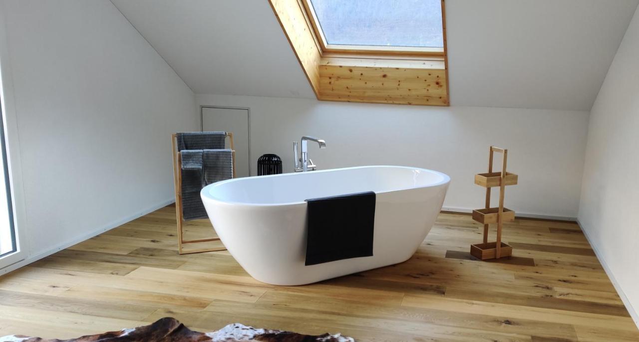 Schoene Wohnung In Walenstadt Exteriör bild